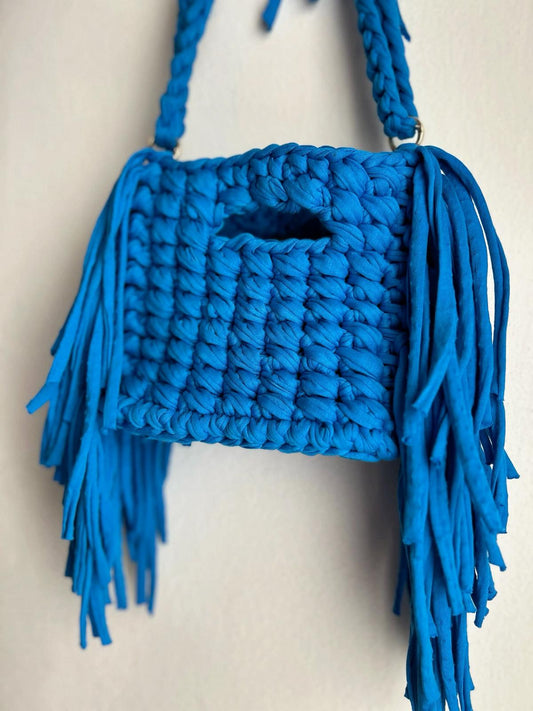 LOLA-BAG NINFEA AZZURRO